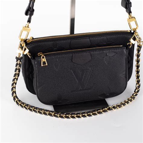 lv pochette black strap|liv pochette monogram bag.